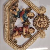 Very realistic angel figurines in resin, signed and handmade in Italy.