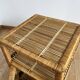Rattan bedside cabinet