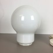 Modernist vintage 1970s italian Giant Glass Bulb Table / Floor Light