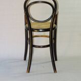 High baby chair, Thonet 1890, bistro, canned