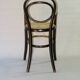 Chaise de bébé haute, Thonet 1890, bistrot, cannée