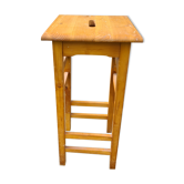 Tabouret haut en bois