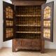 Armoire normande ancienne en bois sculpté 1886