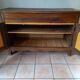 Antique oak sideboard