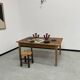 Pine farmhouse table 160 x 110 cm