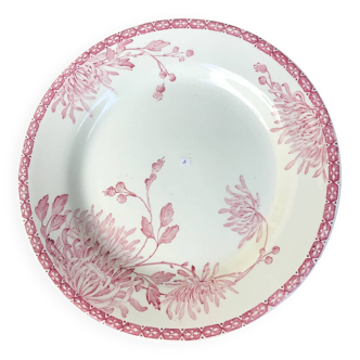 Assiettes plates “Turenne” Creil et Montereau