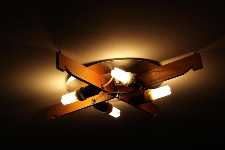 Apply in oak and acrylic by Uno - Kristansson for Luxus 1960s