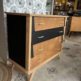 Scandinavian chest of drawers, 1950s-70s