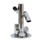Lampe de bureau chromée « Babilonia » par Fase, Espagne années 70