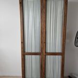 Antique oak administration cabinet