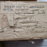Old boxes postal transport