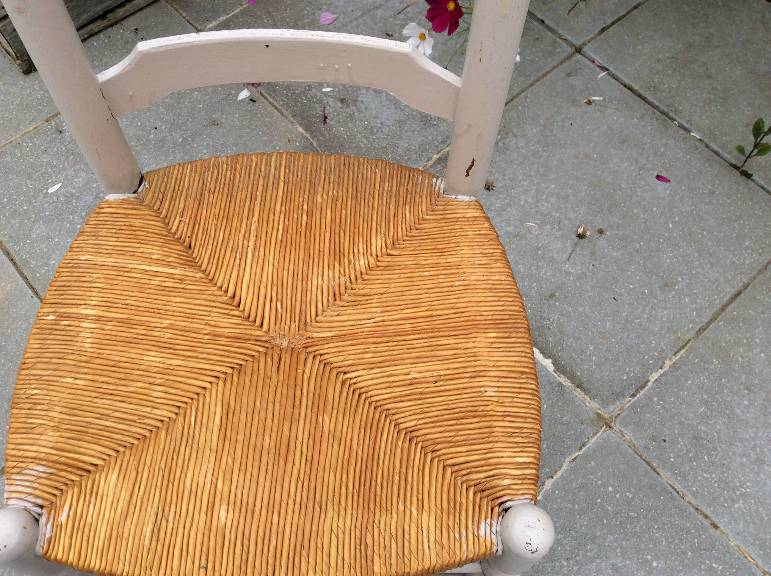 Straw chair