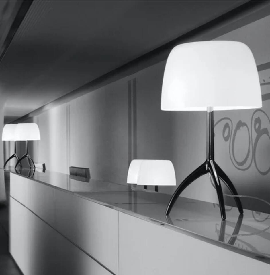 Lumière Table Lamp by Rodolfo Dordini for Foscarini 1990