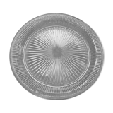flat plate in blown glass