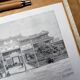Printed in 1891, N'go Mon Gate, Hue, Vietnam.