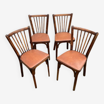 Set of 4 Baumann chairs