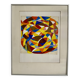Helmut Dittmann – Vivid Circular Abstract Composition, Striking Multicolour