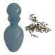 Blue opaline bottle