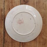 Assiettes anciennes Sarreguemines "Favori"