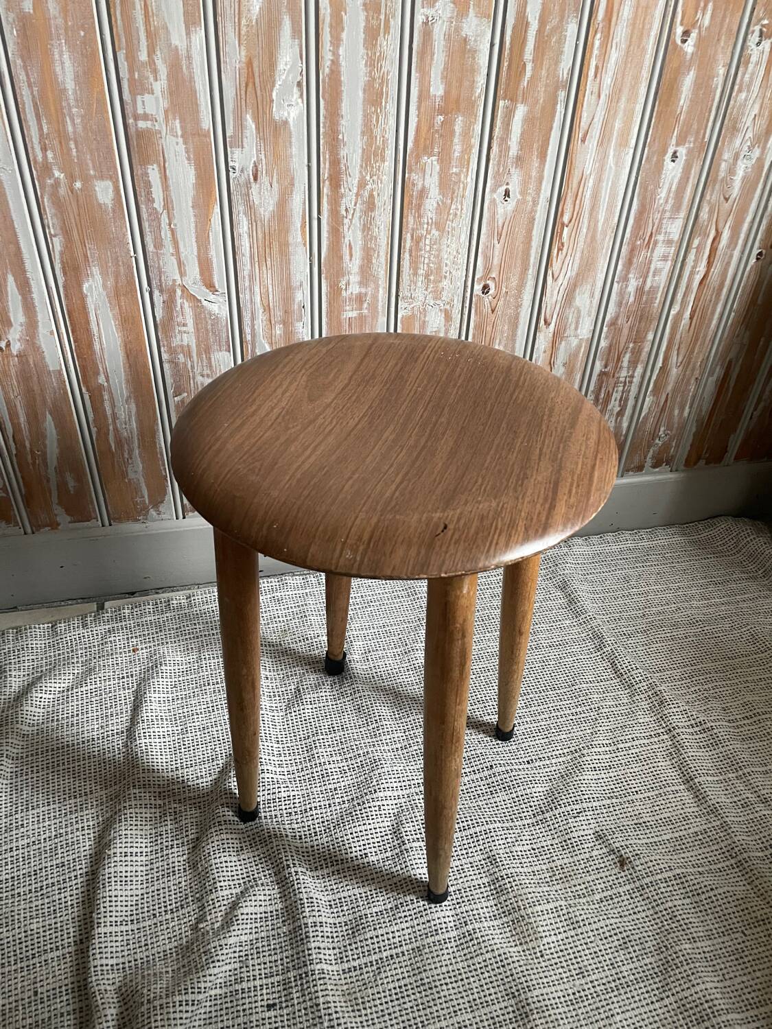 Vintage wooden stool