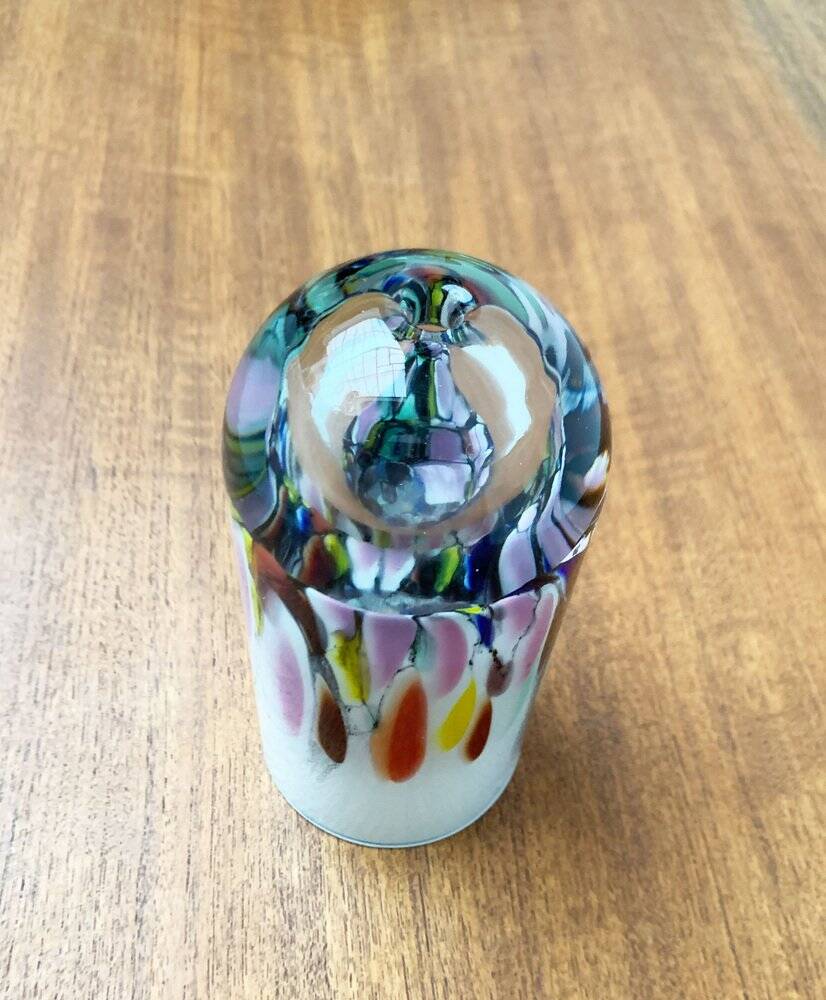 Postmodern glass vase by Hans Jürgen Richartz for Richartz Art Collection, 1980s.