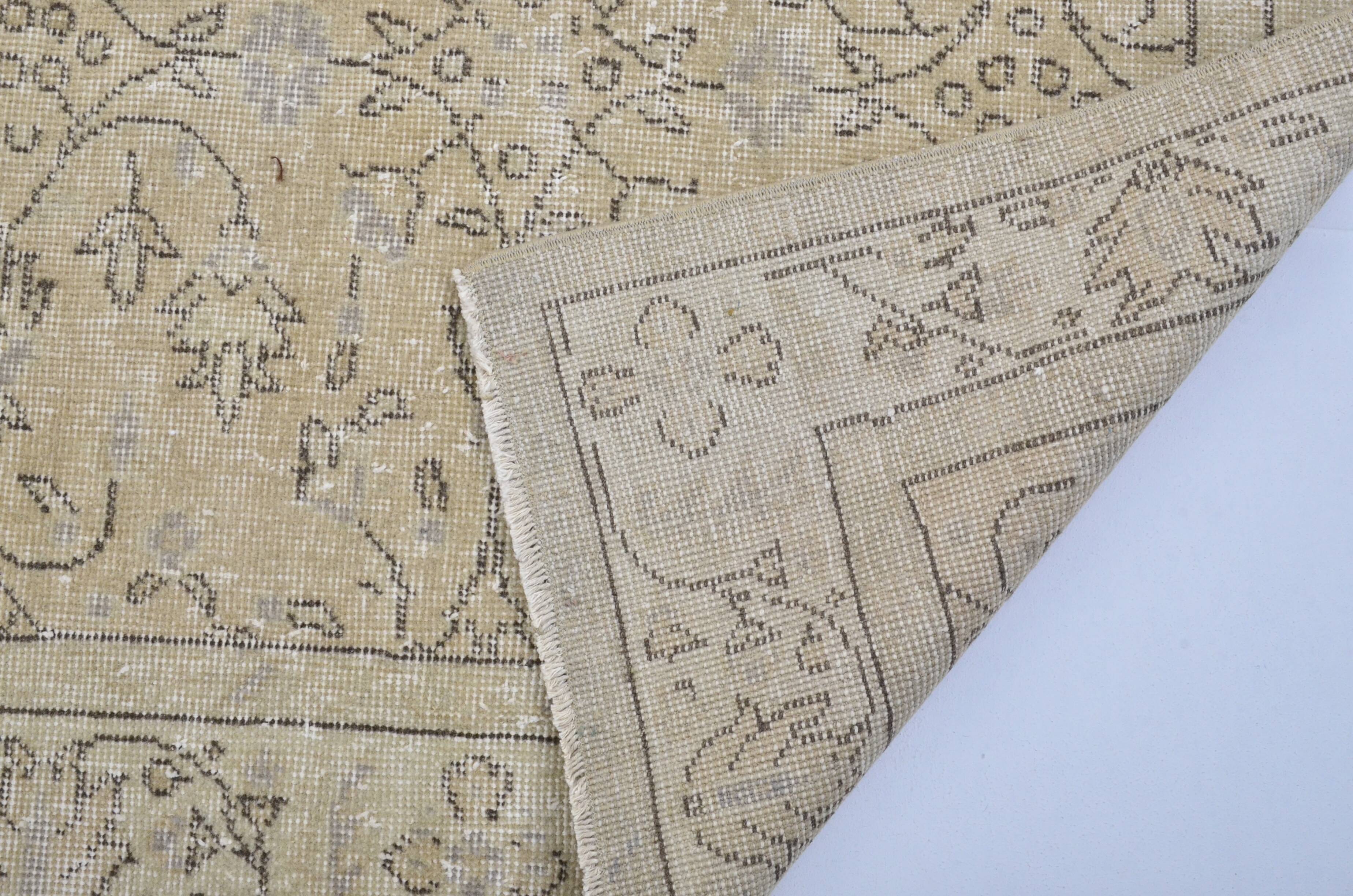 Oushak Handknotted Small Carpet sku 3226