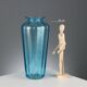 Vintage blown glass vase Auras, Venice, Italy, 1980s