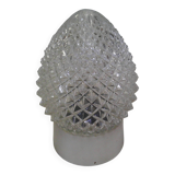 Diamond-tipped glass wall light