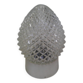 Applique en verre pointe diamant