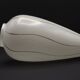 Set of 5 1960s Vintage Retro White Opaque Glass Replacement Shades
