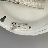 70s Peill & Putzler Plafoniere ceiling lamp glass space design lamp 70s