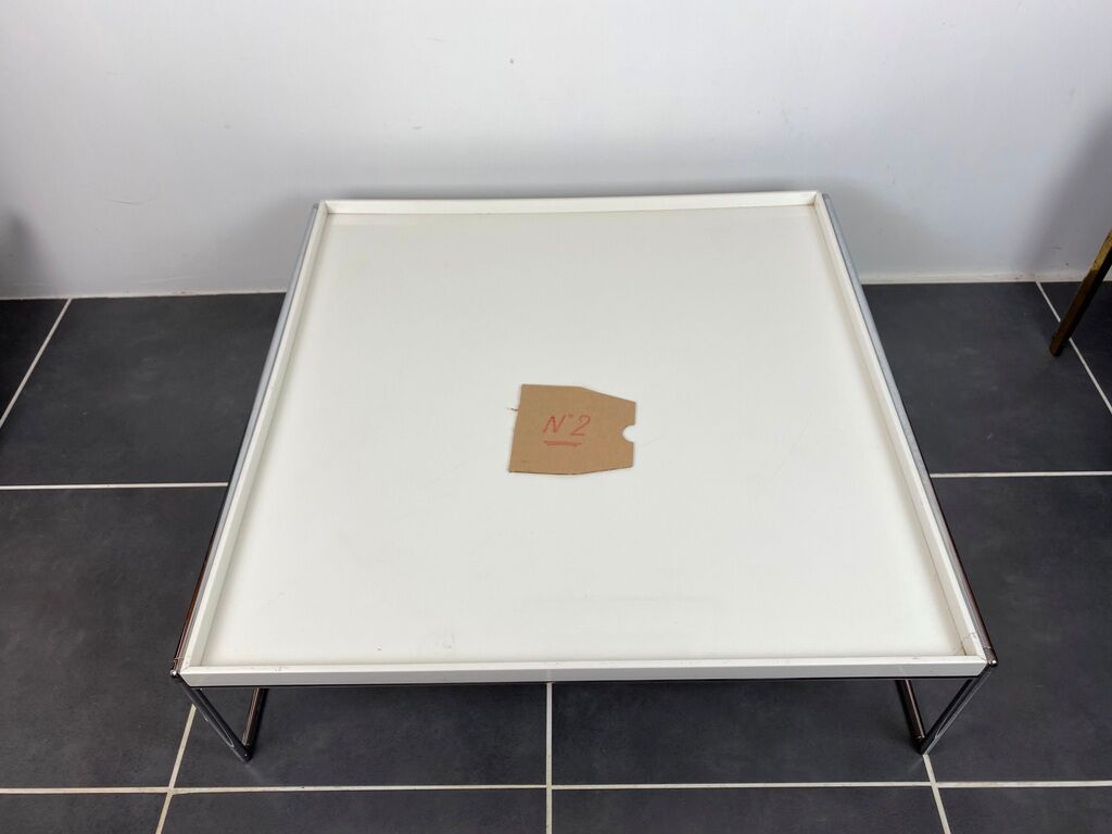Table basse n2 trays square kartell de piero lissoni 2003