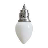 Suspension opaline gecoray antique