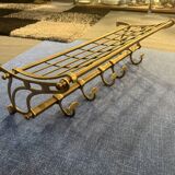Brass train shelf