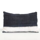 Batik Indigo Hemp Blue Cushion from the Hmong tribe