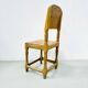 Chaise ancienne suédoise de style gustavien en pin du XVIIIe siècle