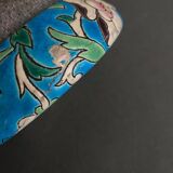 Pyrogen in Longwy XXth enamels with scraper