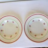 2 deep plates from Gien, Christian model 2107129