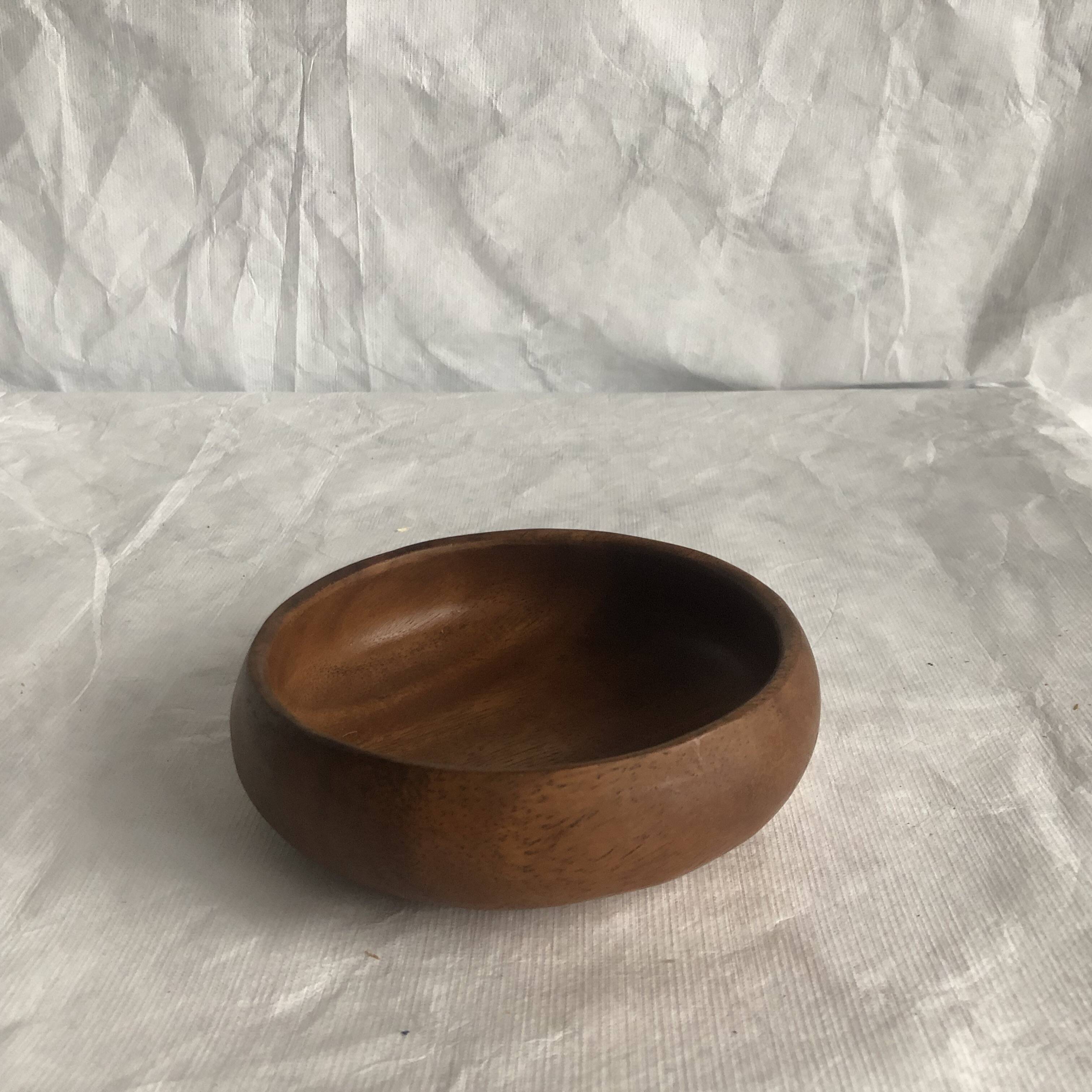 Vintage teak pocket tray