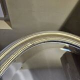 Miroir ovale biseauté