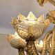 Large Murano glass chandelier – 12 lights – early 20th century