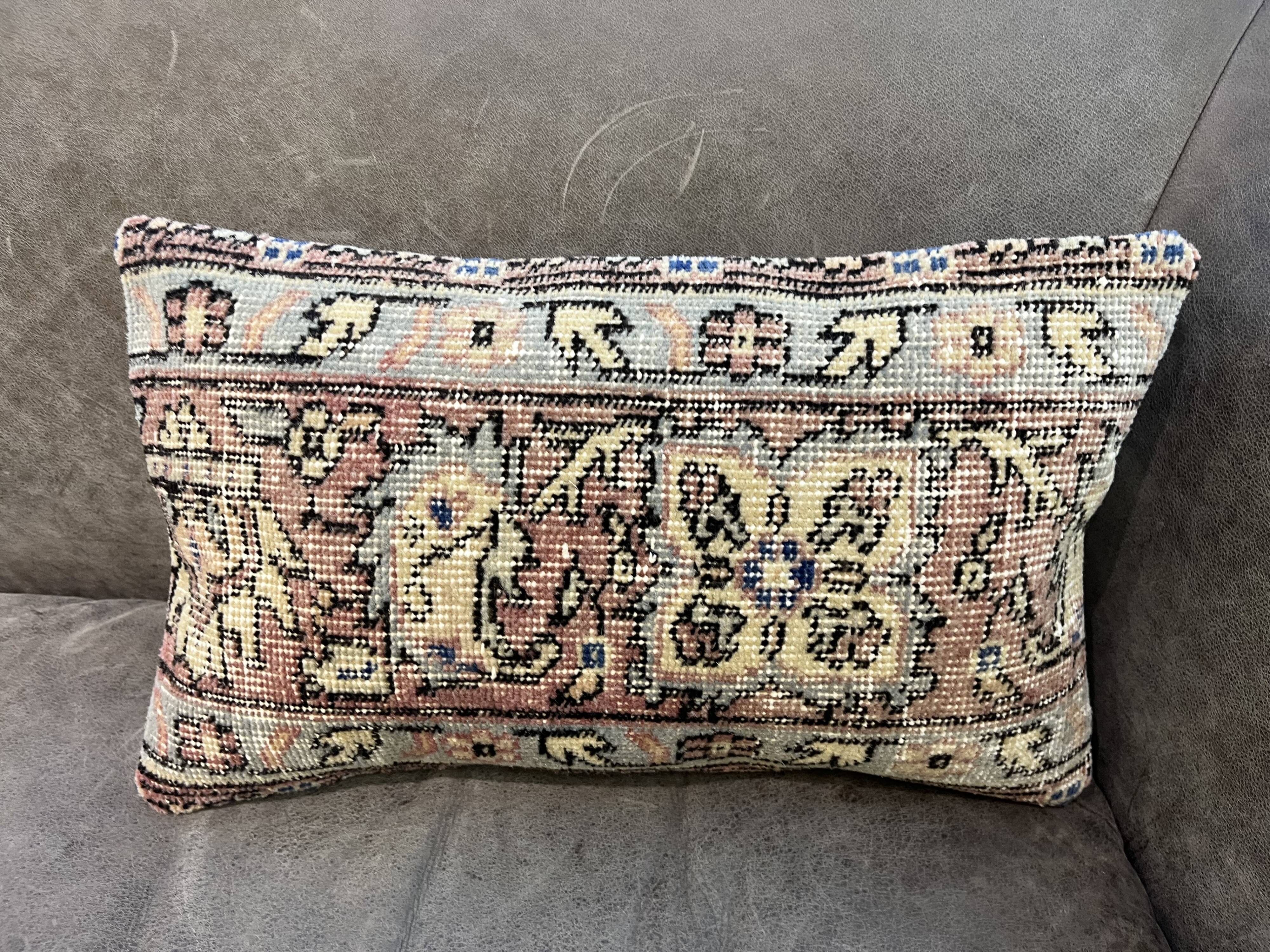 Hand Made Wool Faded Cushion