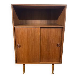 Scandinavian teak bar cabinet from the 60s