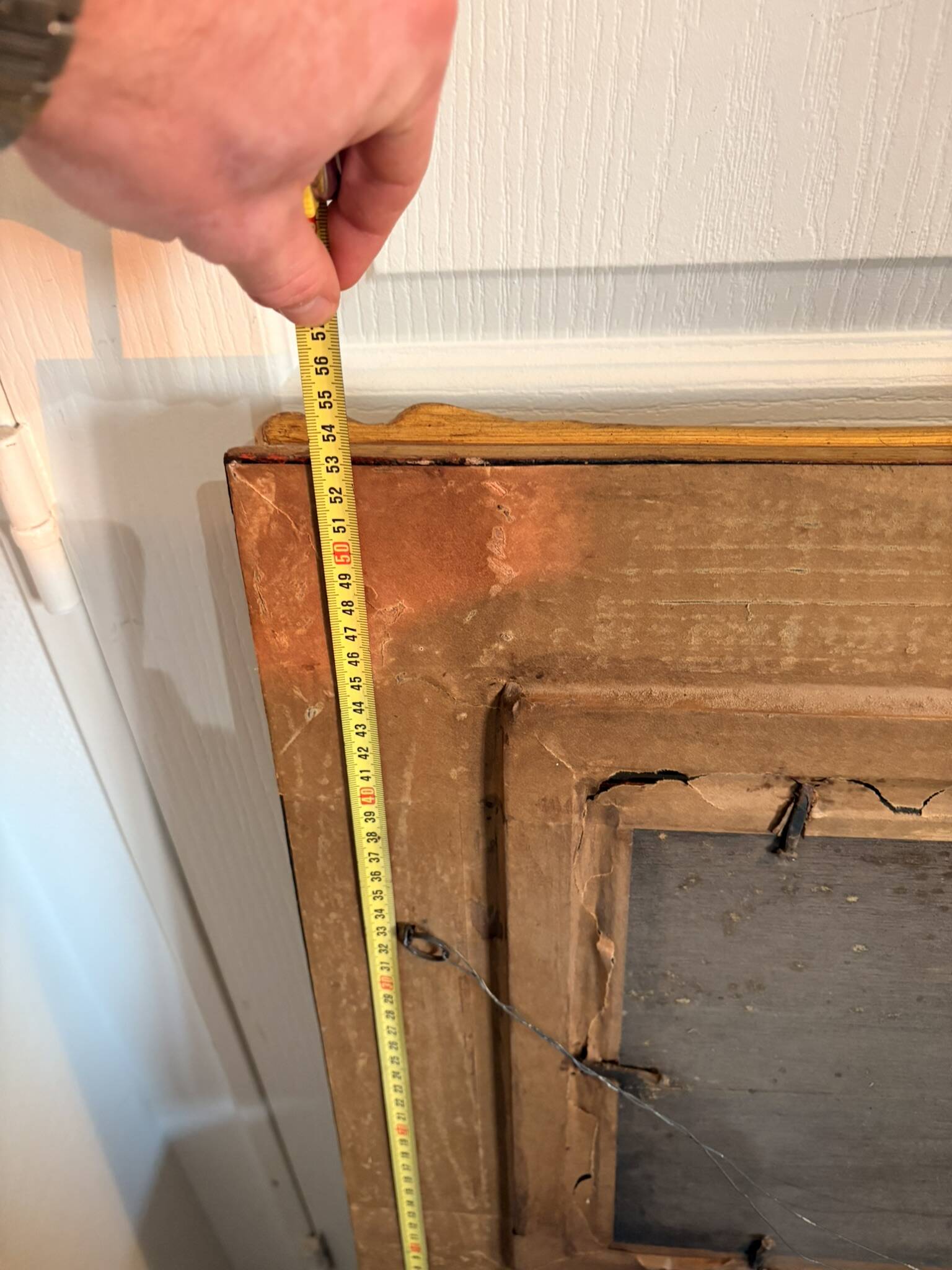 Oil Painting Panel HSP EDWARD WEBB Hunting Dog Forest