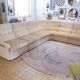 1970s vintage modular corner sofa