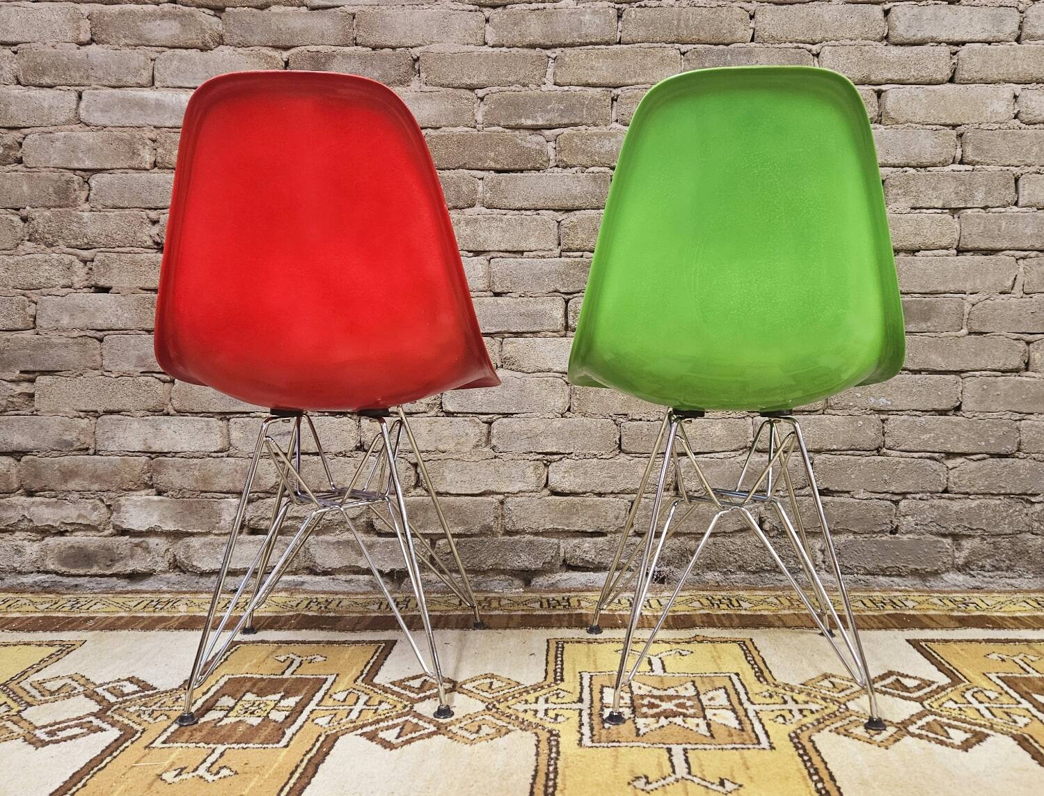 Paire de chaises Eames Hermann Miller 1960
