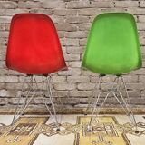 Pair of Eames Hermann Miller chairs 1960