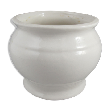 small vase or white porcelain pot