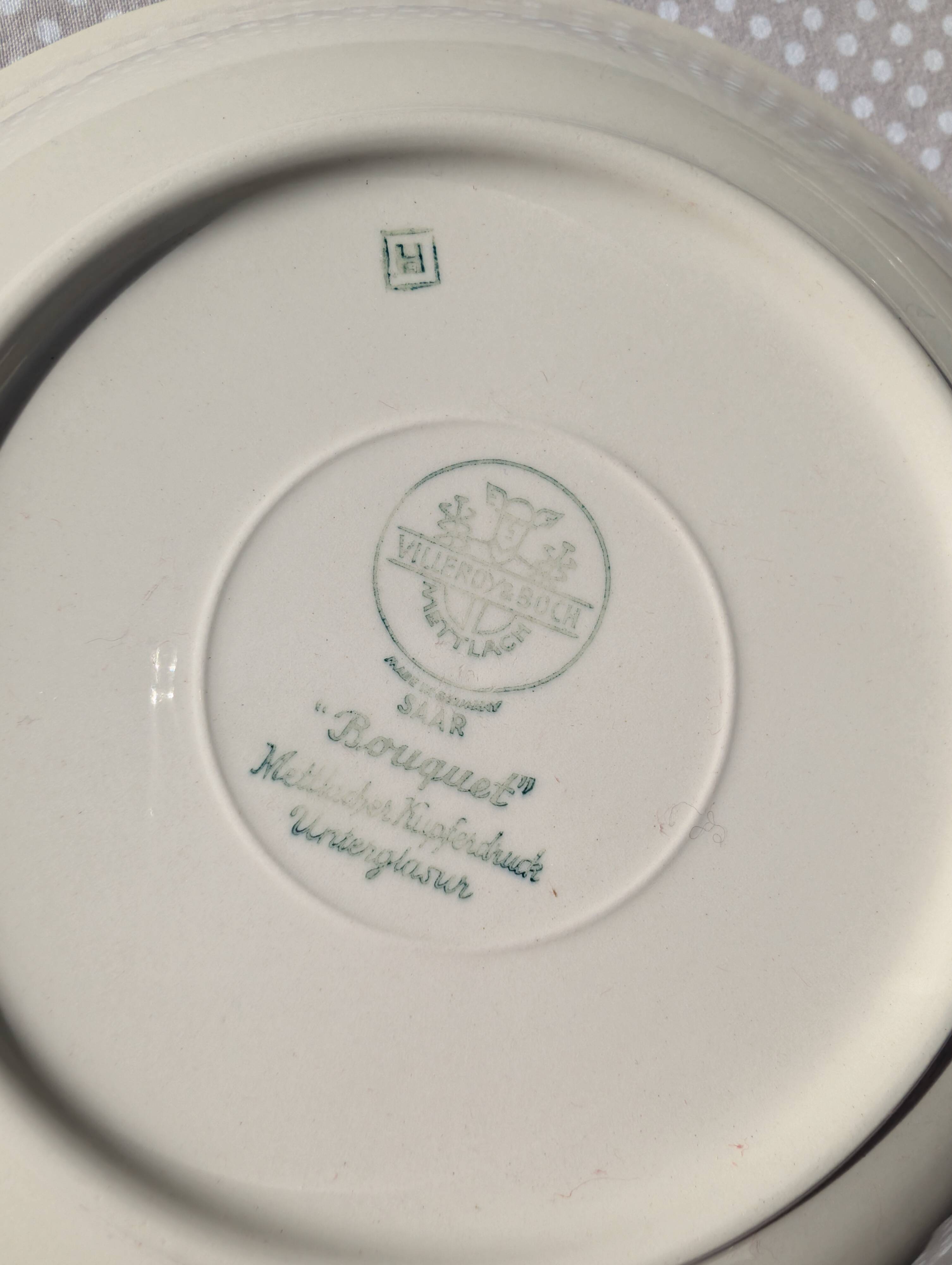 9 assiettes creuses Villeroy et Boch