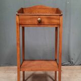 Cherry wood side table